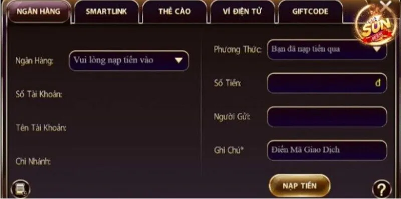 Lưu ý quan trọng cho người mới khi nạp tiền